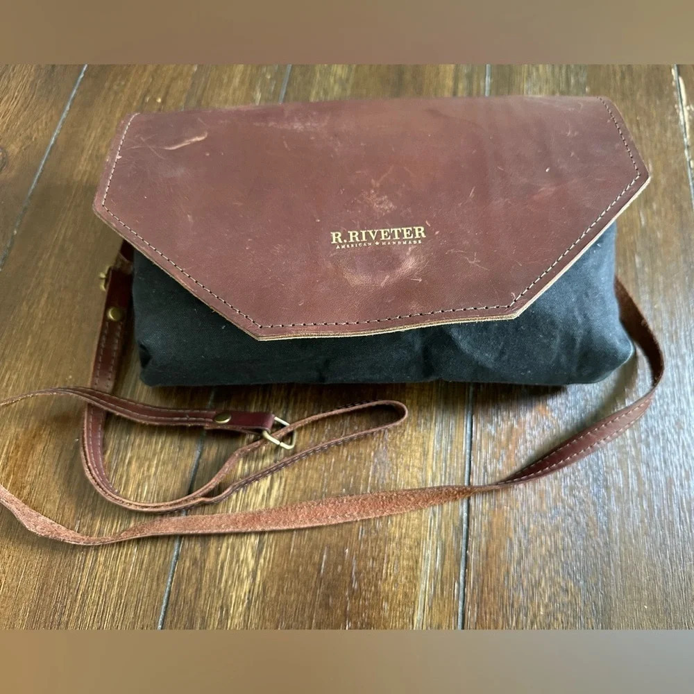R. Riveter cross body bag
